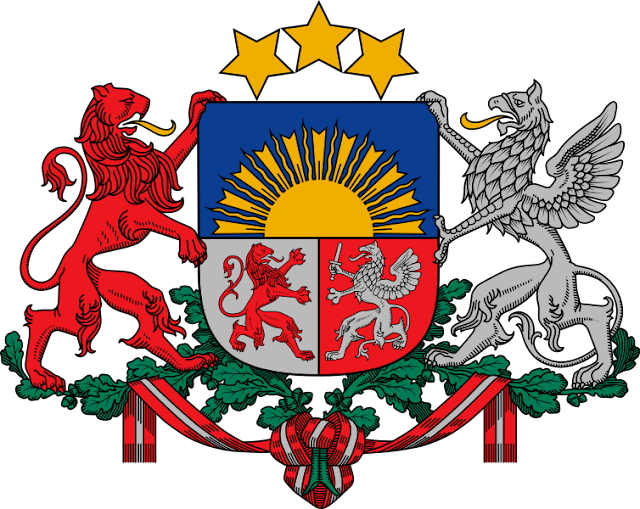 Lambang negara Latvia