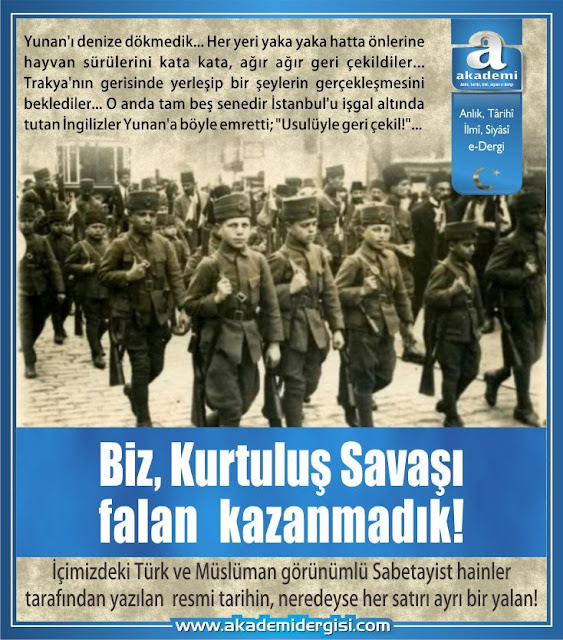 içimizdeki israil, istiklal harbi, kripto Yahudiler, Kurtuluş Savaşı, Lozan Antlaşması, masonluk, Mehmet Fahri Sertkaya, Mustafa Kemal Atatürk, sabetayistler, akademi dergisi, gerçek mi, tarih, mehmet fahri sertkaya