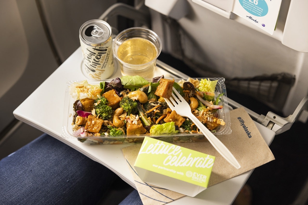 ALASKA AIRLINES COOKS UP NEW VEGAN & PLANT-BASED OPTIONS FOR TRAVELERS SEEKING FRESH, HEALTHY CHOICES