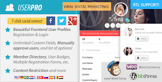 Download UserPro – User Profiles with Social Login