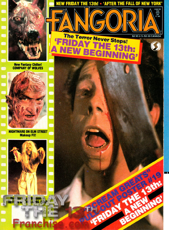 Fangoria Magazine And Friday The 13th: Issue #44 (A New Beginning Announced)