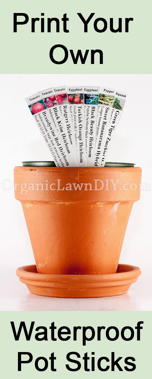 plant label printer to print directly to plant labels