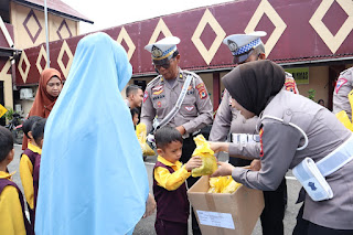 Outing Class, Sat Lantas Polres Soppeng Terima Kunjungan Siswa TK Lamungpatue