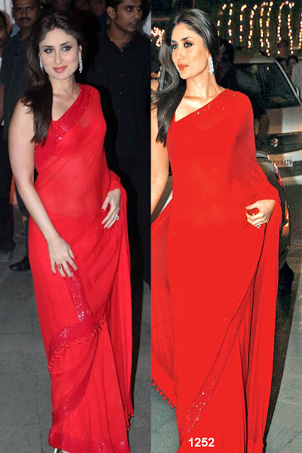 kareena kapoor red hot, Buy kareena red saree