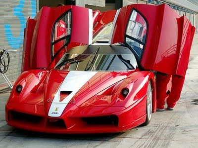 Ferrari FXX Red Extreme Sport Car2