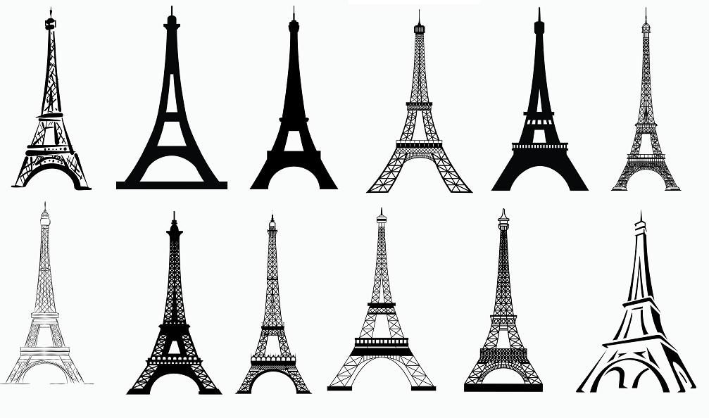 Download digitalfil: Eiffel Tower svg,cut files,silhouette clipart,vinyl files,vector digital,svg file ...