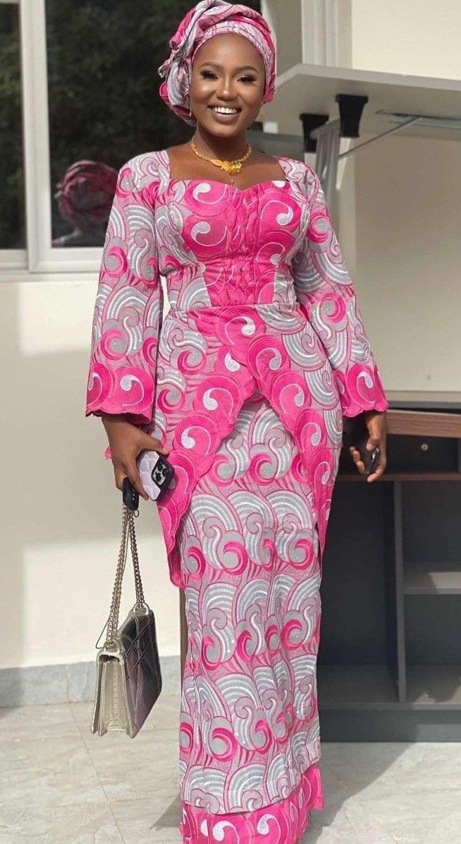 Latest Asoebi Lace Gown Styles - Asoebi Styles For Wedding 2022 - Fashion -  Nigeria