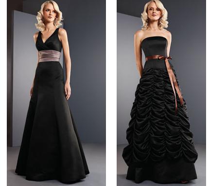 Black Dress on Wedding Dress  Black Cocktail Wedding Dresses Designs