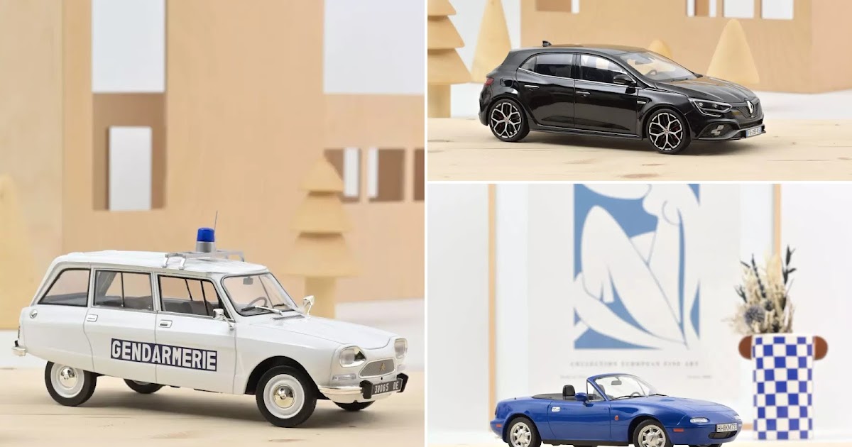 Renault Megane RS Gendarmerie - Deux nouvelles références 1/43 disponibles  chez Norev ! - Mininches