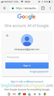 cara mengganti password gmail yang lupa 