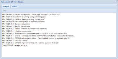 Troubleshooting live migration