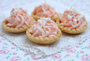 . and if you want pink tarts then you'll need some pink food gel. (pink coconut tarts )