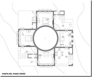 Pianta del piano terra