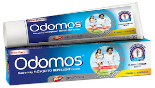 Crème Odomos anti-moustiques en Inde