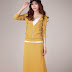 4452-01 ~ 2 Pieces Hooded Zip Up Jacket with Long Skirt (RM63)