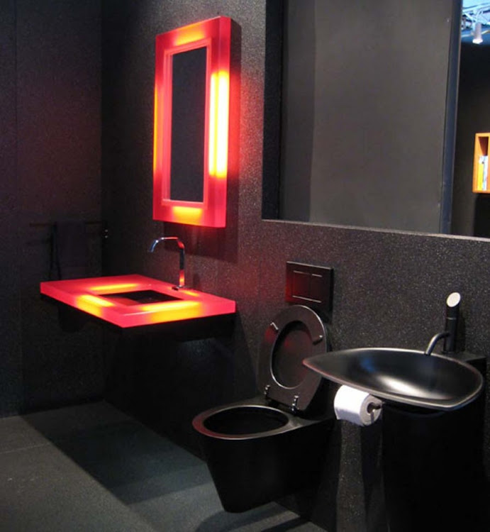 Futuristic Bathroom Design Idea