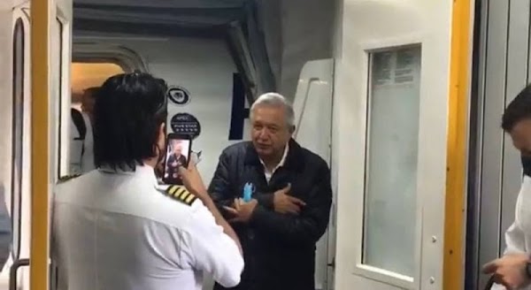 Piloto pide a AMLO mandar saludo dedicado a su mamá: “Todos los días ve la mañanera”, lo tunden en redes