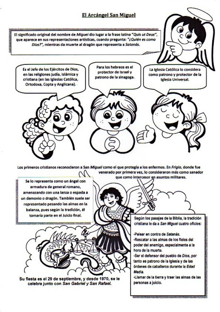 La Catequesis El Blog De Sandra Recursos Catequesis San Miguel