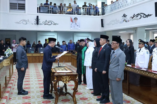 Pj Walikota Palembang Lantik Pejabat Eselon III dan IV 