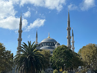 Postcard - Minarets of the Blue Mosque
