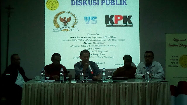 ISKA bahas DPR vs KPK