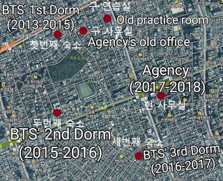 bts dorms location