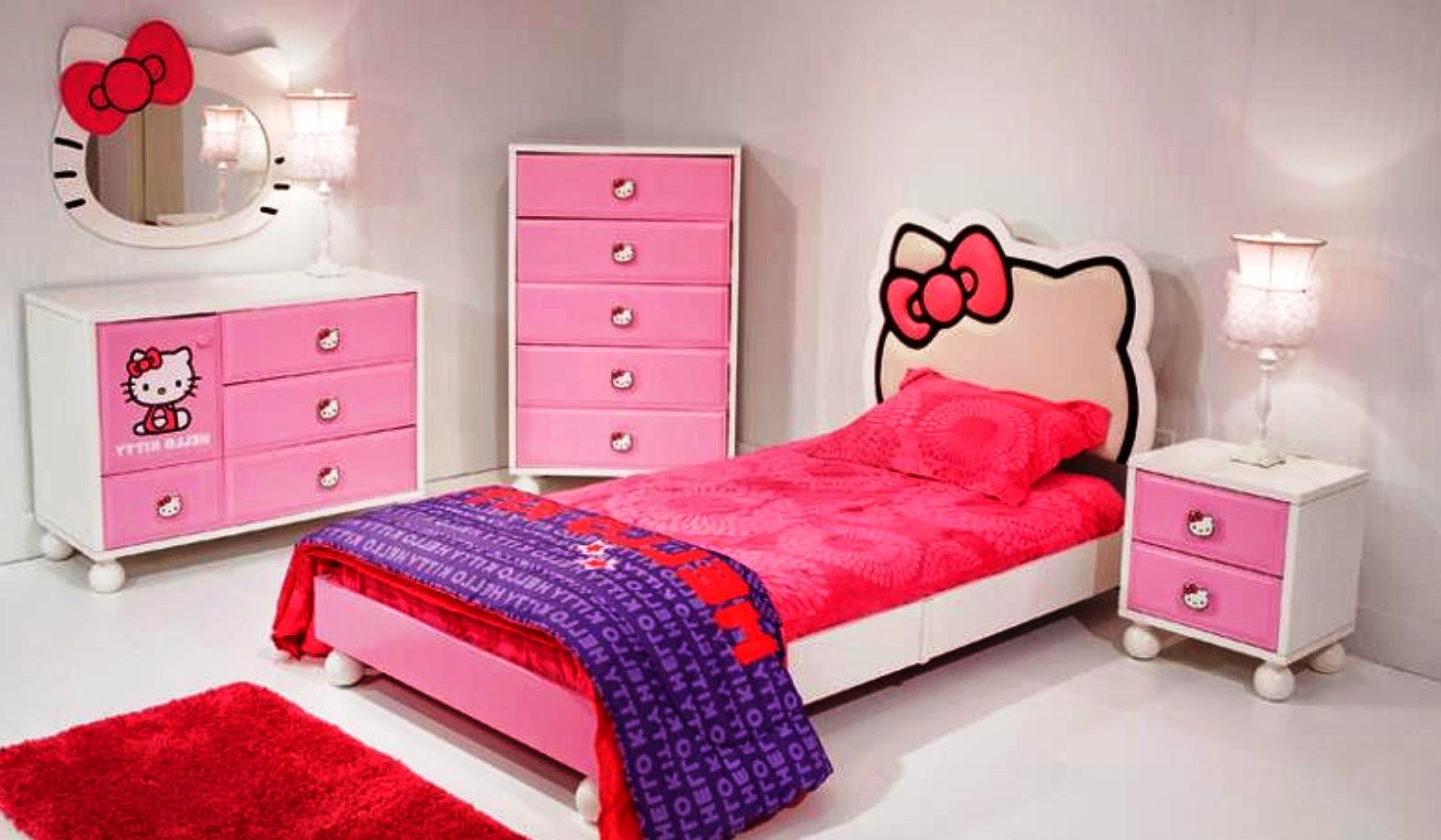 Tips Merancang Desain Hello Kitty Di Kamar Mega Nurmalia