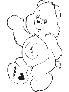 Care Bear coloring pages 1
