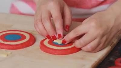 captain america ice cream sandwiches