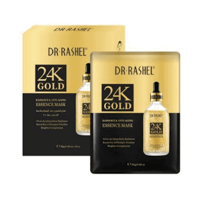 Dr Rashel 24K Gold Sheet Mask - The Ultimate Luxury for Your Skin