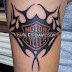 Harley Davidson HOG Men Tattoo Designs