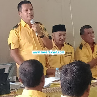 Bahas Rencana Program Kerja, Ketua DPD II Partai Golkar Silahturahim Bersama AMPG