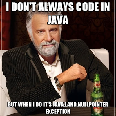 NullPointerException or NullPointerException java.lang.NullPointerException - Common Cause of NullPointerException inwards Java  Example