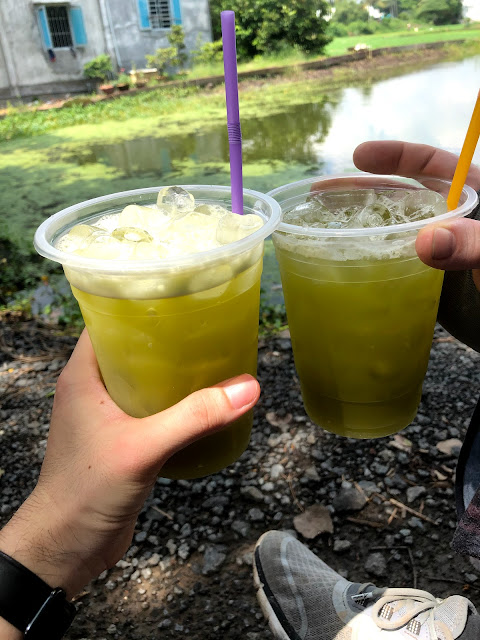 Sugarcane juice break in District 12, HCMC
