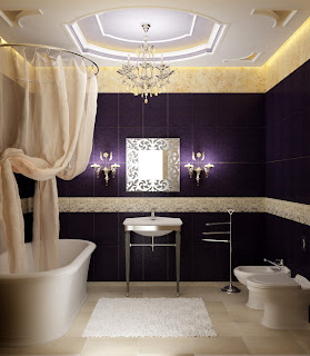 bathroom modern design idea decoration 3d