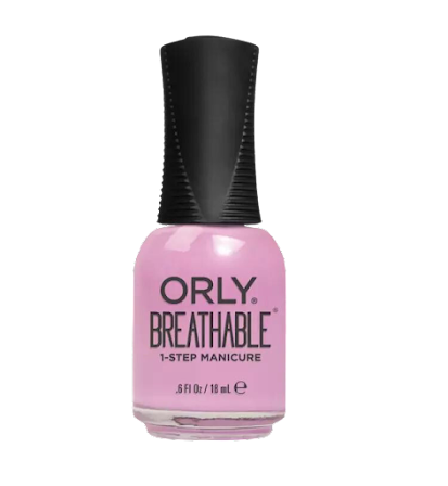 Best One-Step Pink Nail Polish: Orly Breathable Treatment + Color in Taffy to Be Here