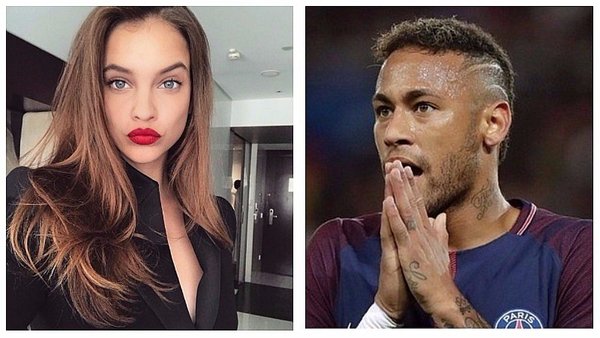 Barbara Palvin y Neymar 