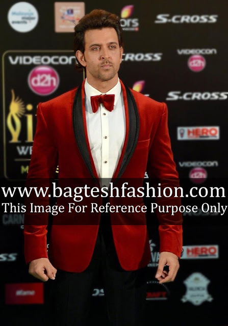 Wedding One Button Red Velvet Tuxedo Suit