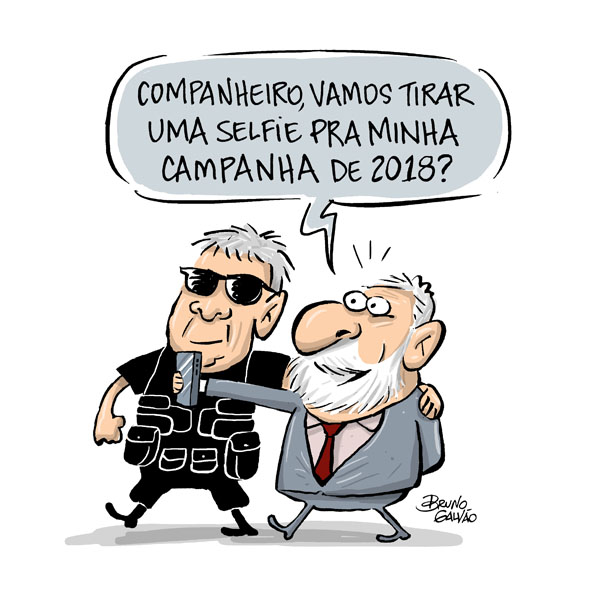 Resultado de imagem para lula condenado charges