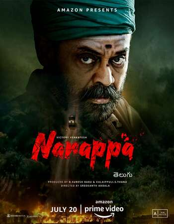 Narappa (2021) Telugu 480p WEB-DL x264 450MB ESubs