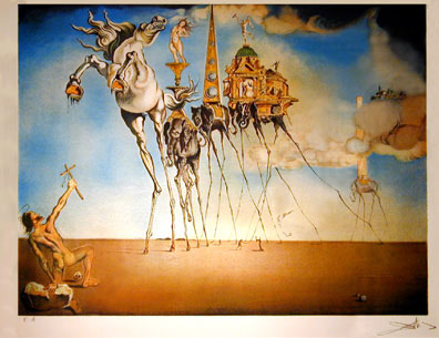 What would a post about elephants be without the mention of Salvador Dali's