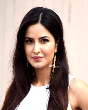 Katrina Kaif Stylish Designer Gold Earrings