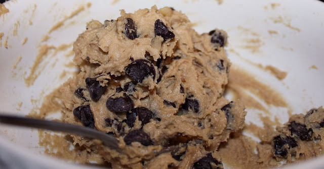 homemade chocolate chip cookies