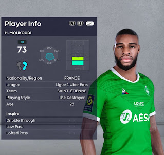 PES 2021 Faces Harold Moukoudi