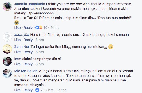 "Semua Filem Yusof Haslam Dan Anaknya Patut Dicampak Ke 