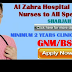 AL ZAHRA HOSPITAL  REQUIRED NURSES TO ALL SPECIALTIES