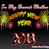 Happy New Year Greeting Card For Mother