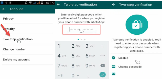 WhatsApp Enables Two-Step Verification in Android and Windows