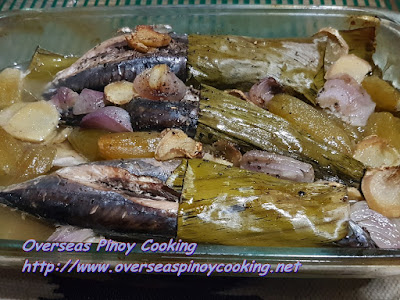 Baked Tulingan, Sinaing na Tulingan Style Recipe