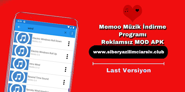 Memoo Müzik İndirme Programı v1.2.6 Reklamsız Mod APK